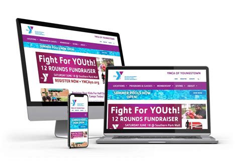 Ymca Web Design Soap Effect Studios