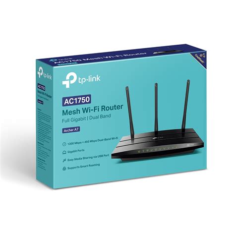 Archer A7 | AC1750 Wireless Dual Band Gigabit Router | TP-Link