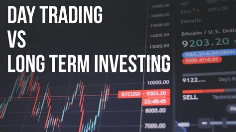 Day Trading Vs Long Term Stock Market Investing Youtube