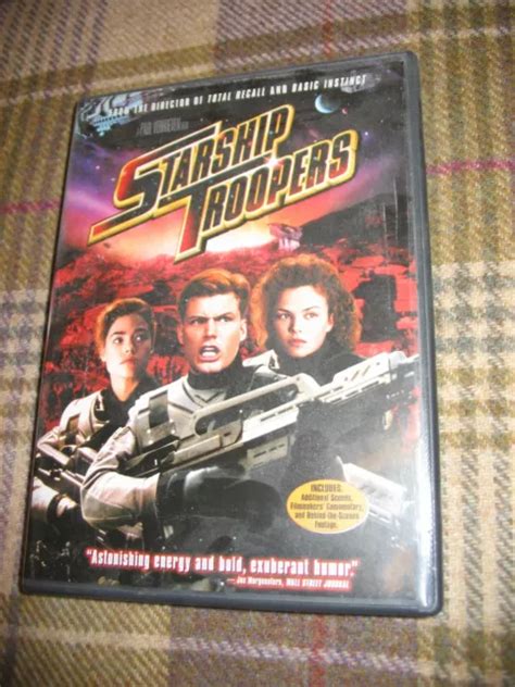 Dvd Starship Troopers Paul Verhoeven Dina Meyer Neil Patrick Harris