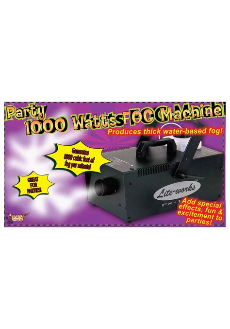 1000W Fog Machine - Halloween Costume Ideas 2021