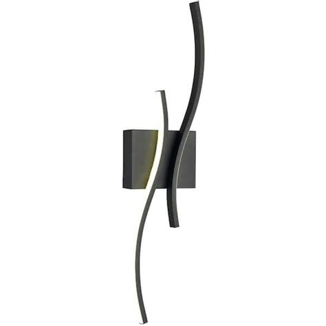 CLAXY 6 3 In 1 Light Black Finish Wall Sconce With Standard Shade TJ