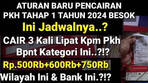 ATURAN BARU PENCAIRAN PKH TAHAP 1 BPNT INI JADWALNYA SIAP2 CAIR 3