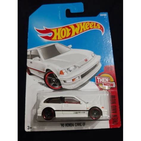 Hot Wheels Honda Civic Ef Putih Shopee Malaysia