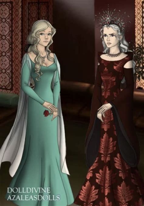 Laena Velaryon & Rhaenyra Targaryen | Fantasy dresses, Creative fashion ...