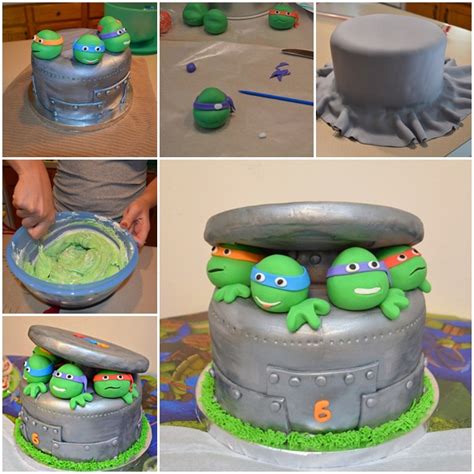 Make A Ninja Turtle Cupcakes