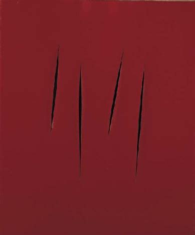 Concetto Spaziale Attese By Lucio Fontana On Artnet