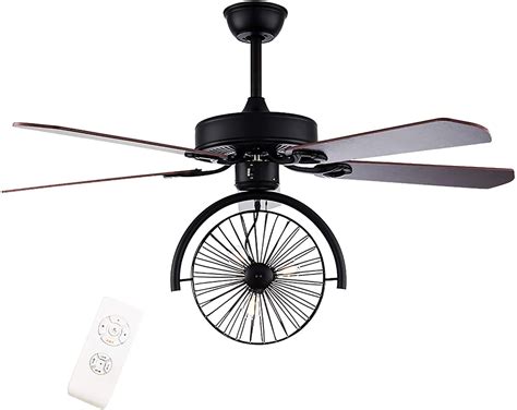 Small Wrought Iron Ceiling Fan | Shelly Lighting