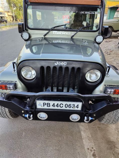 Green Mahindra Thar Hardtop Modified Jeeps At In Rajpura