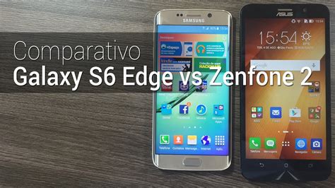 Comparativo Galaxy S6 Edge Vs Zenfone 2 Tudocelular YouTube