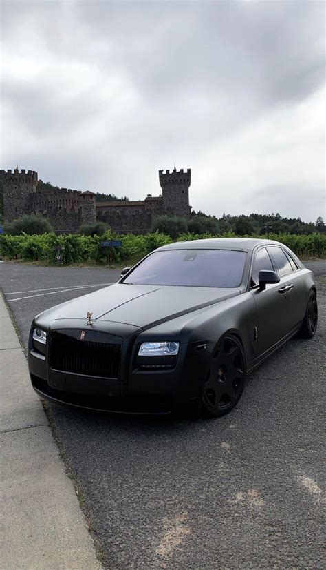 rolls royce ghost full wrap black | Luxury cars rolls royce, Sports ...