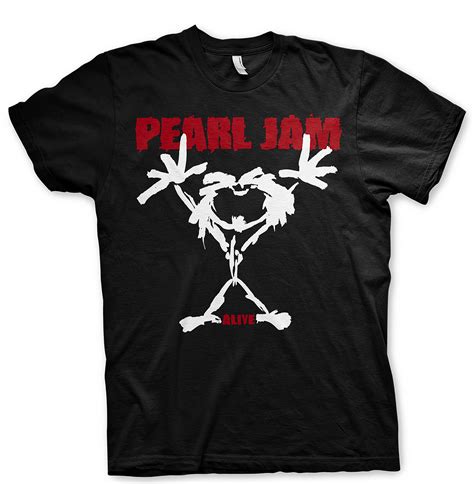 Pearl Jam Ten Logo Eddie Vedder Rock Official Tee T Shirt Mens Unisex