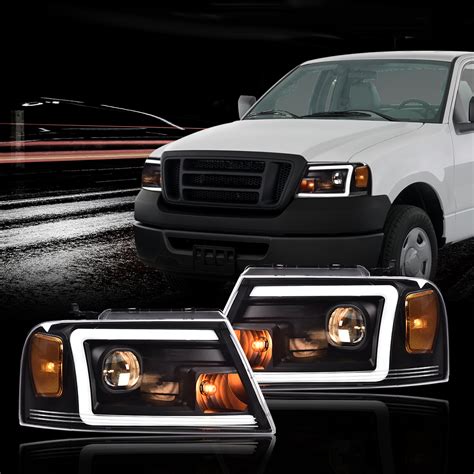 G Plus Led Drl Headlights Fit For 2004 2008 Ford F150 2006 2008 Lincoln Mark Lt Bumper Headlamps