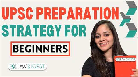 Upsc Preparation Strategy For Beginners Youtube