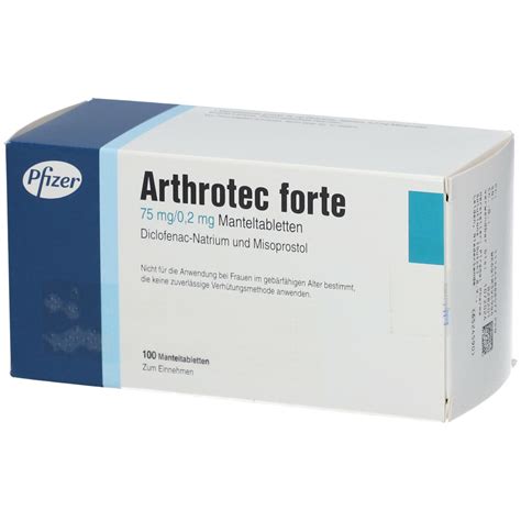 Arthrotec® Forte 75 Mg02 Mg 100 St Mit Dem E Rezept Kaufen Shop