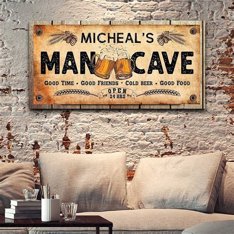 Man Cave Wall Ideas