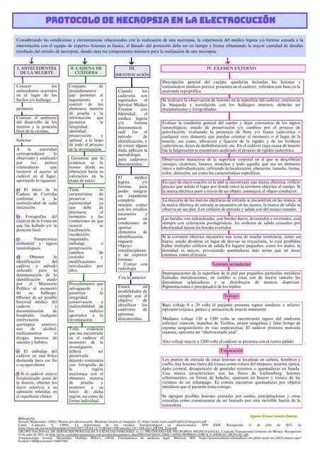 Necropsia en la Electrocución Medicina uDocz