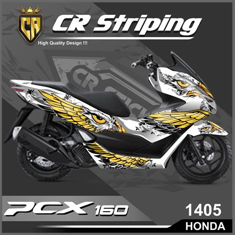 Jual Decal Sticker Custom PCX 160 Full Body Sticker Dekal Skotlet PCX