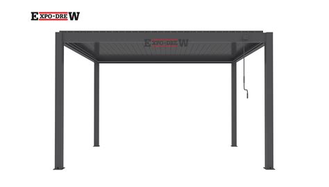 Altana Aluminiowa Primavera Premium 4 X 4m Pergola ExpoDrew