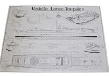 Plans De Bateaux De Guerre Vedette Lance Torpilles New Cap Maquettes