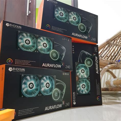 Jual Id Cooling Auraflow X 240 Rgb Sync Aio Cpu Water Cooling Shopee