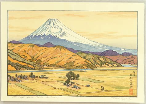 Toshi Yoshida Views Of Mount Fuji