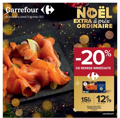 Promo Saumon Fumé Asc Carrefour Extra chez Carrefour iCatalogue fr