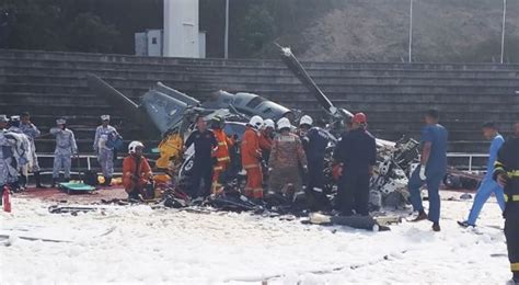 Así fue el trágico choque de helicópteros que dejó 10 muertos VIDEO