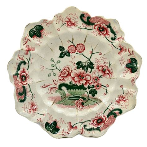 thomas dimmock  japan stone ware china plate  vintage