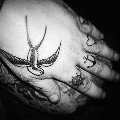 70 Simple Hand Tattoos For Men Cool Ink Design Ideas