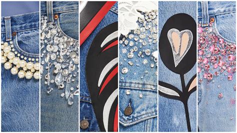 Levi S X Miu Miu Upcycled Denim Collection Tom Lorenzo