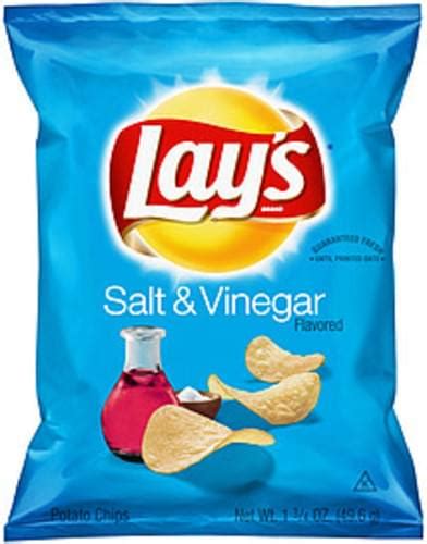 Lay S Salt Vinegar Potato Chips Oz Nutrition Information Innit