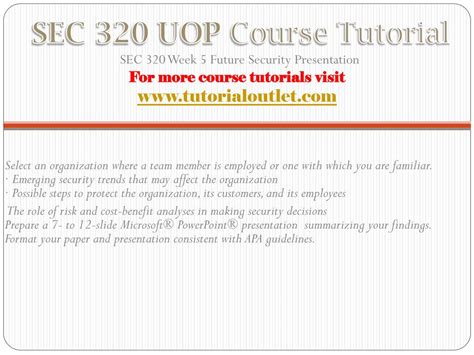 Ppt Sec Uop Course Tutorial Tutorialoutlet Powerpoint