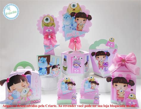 Monstros S.A Menina - Kit Avulso Festa - Nick Design