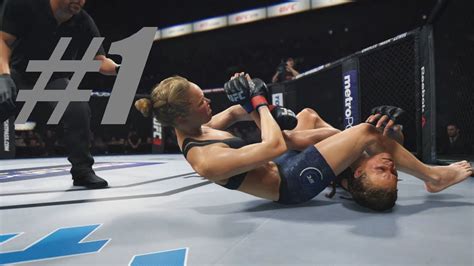 Get Rowdy Ronda Rousey UFC 3 Career Mode Part 1 UFC 3 Career Mode