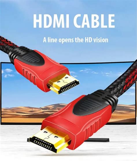 Fsu Kabel Hdmi Gold Plated High Speed Od Mm P M Shh