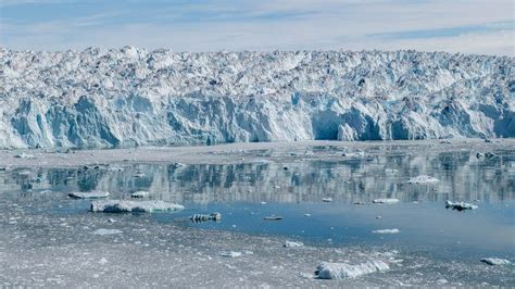 Frozen Planet Filming Climate Change In Action On An Arctic Glacier