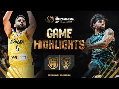 Al Riyadi Beirut Vs Tasmania JackJumpers 3rd Place Game FIBA