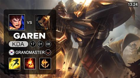 Garen Vs Akshan Top Kr Grandmaster Patch Season Youtube