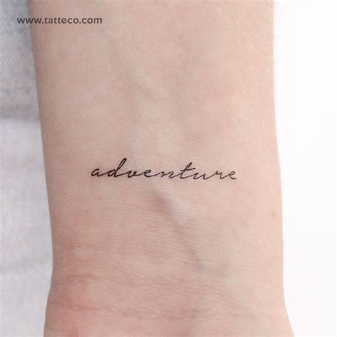 Adventure Temporary Tattoo - Set of 3 – Tatteco