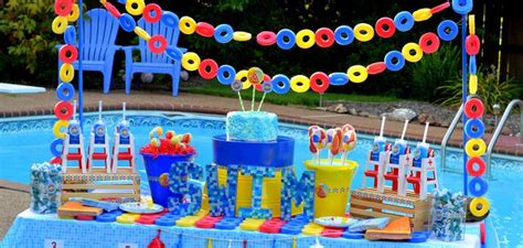 Birthday Party Ideas | Birthday Express | Pool birthday party, Pool party themes, Swim birthday ...