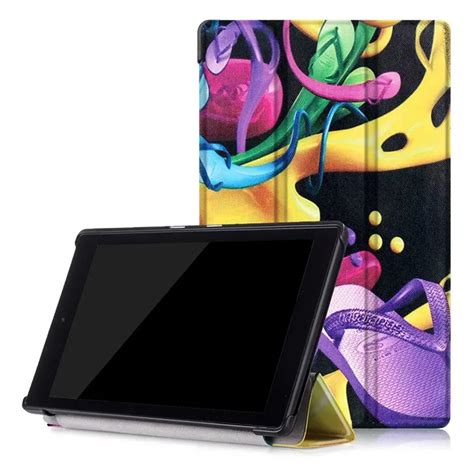 For Amazon New Kindle Fire Hd 8 Hd8 2016 Tablet Case Colorful Ultra