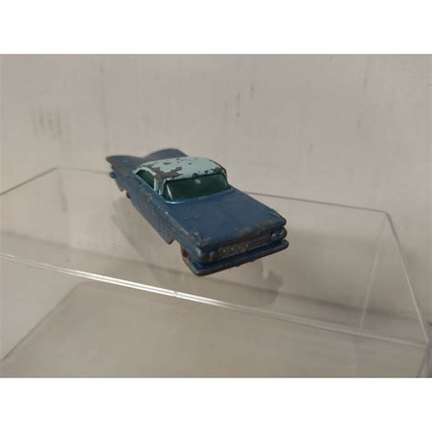 Chevrolet Impala Sport Coupe Two Blue Lesney Apx Matchbox