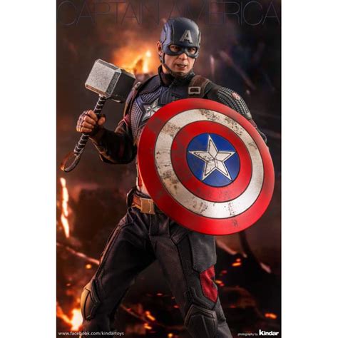 瘋樂模玩全新現貨 野獸國 Hot Toys MMS 復仇者聯盟 美國隊長 配件超級多 蝦皮購物