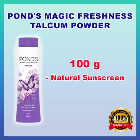 Pond S Magic Freshness Talcum Powder Acacia Honey G Lazada