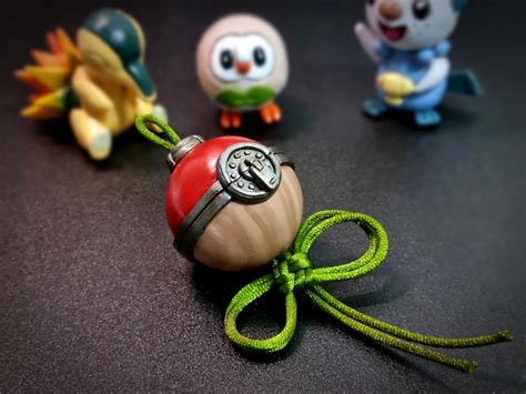 Arceus Pokeball, Hisuan Accessory, Handmade Pokemon, Handcrafted ...