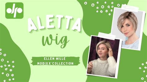 Aletta Mono Part Wig Review Ellen Wille Modixx Collection Youtube