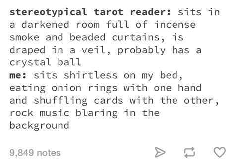 Funny Tweets And Tumblr Posts About Tarot Funny Tweets Tarot