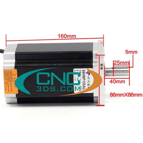 Động cơ Servo Hybrid Servo 86HBM80 & HBS86H Leadshine