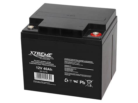 Xtreme akumulator żelowy 12V 40Ah XTREME Xtreme Sklep EMPIK